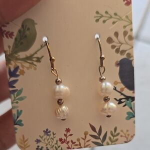 Elegant Pearl Drop Earrings